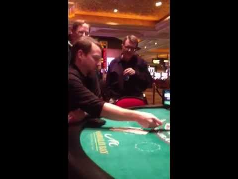 $1,100 Blackjack Hand