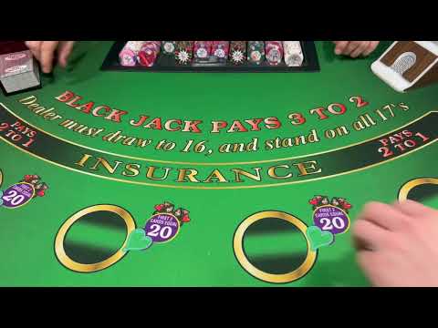 🇺🇸AMAZING BLACKJACK STRATEGY PAYS OFF!!! PROFIT 💰💰💰77
